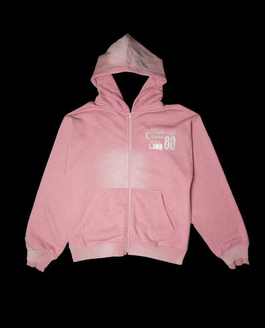 WASHED PINK HOODIE