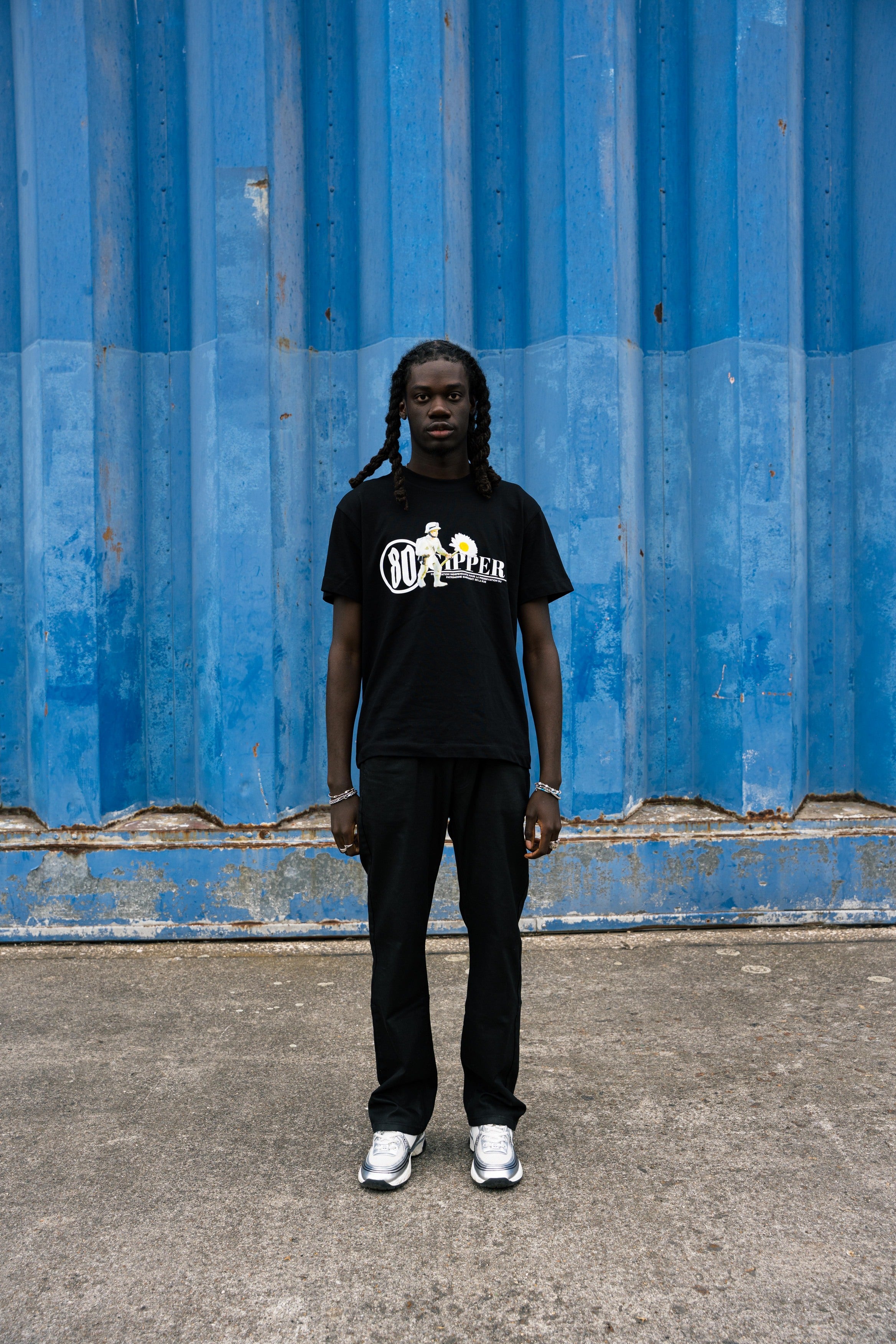 80 TEE litlle soldier  - black